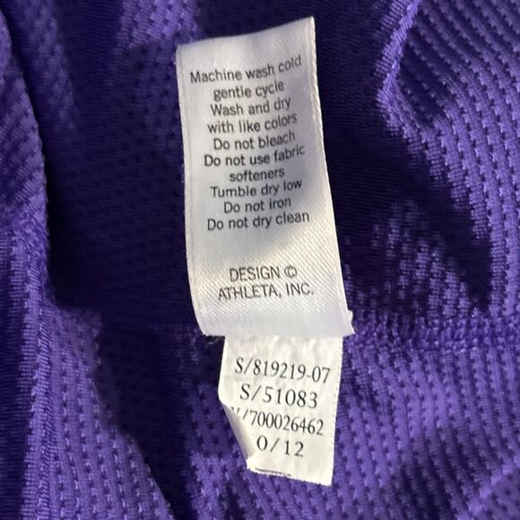 Athleta Tiered Swagger Skort Tennis Running Pickleball Golf Purple Womens Medium - Picture 9 of 10